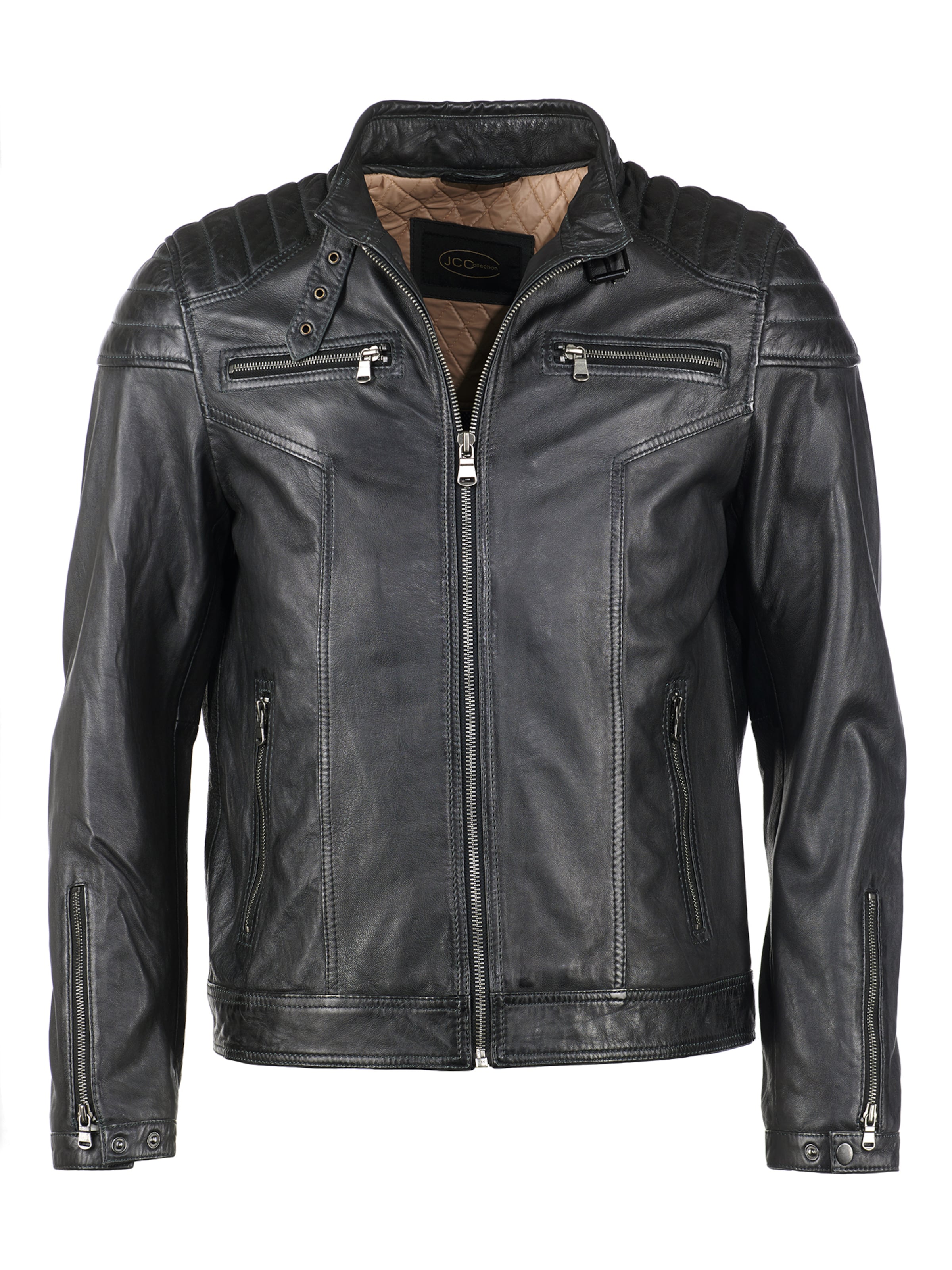 JCC Between-Season Jacket in Grey: front