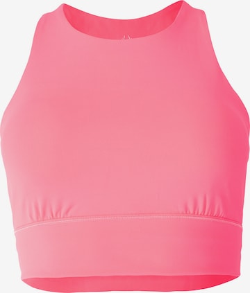 Spyder Bustier Sport bh in Roze: voorkant