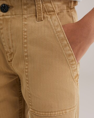 WE Fashion Regular Byxa i beige