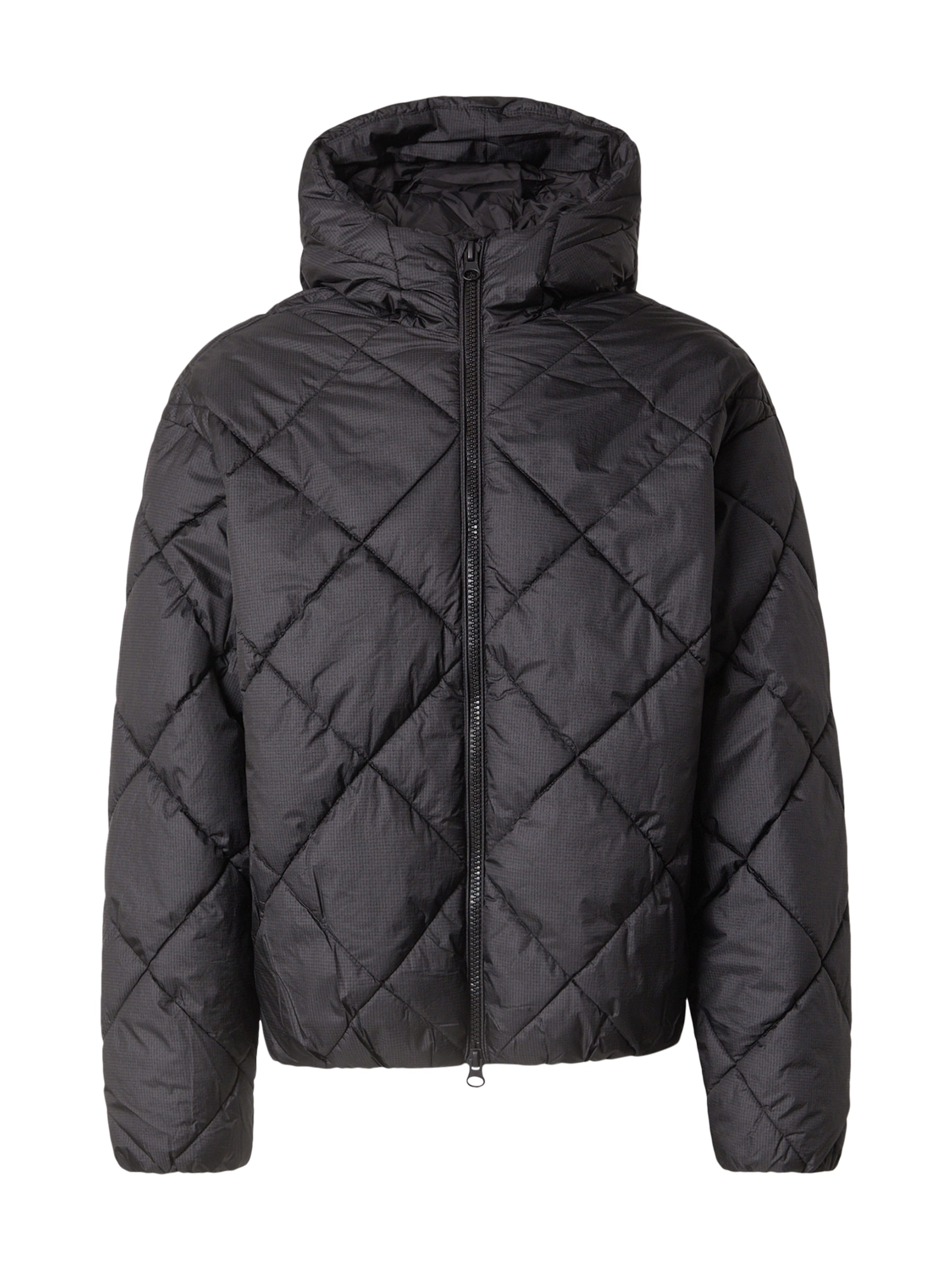 JACK & JONES Φθινοπωρινό και ανοιξιάτικο μπουφάν 'JCODYNAMIC' σε μαύρο: μπροστά