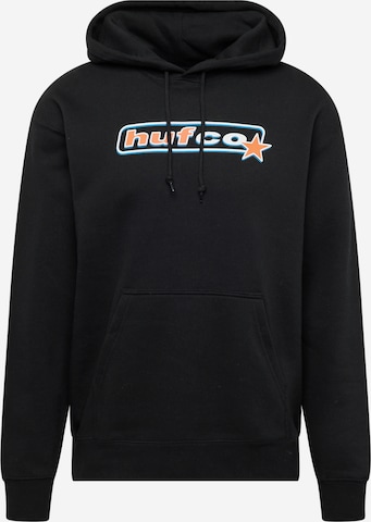 HUF Sweatshirt 'Freshies' in Black: front