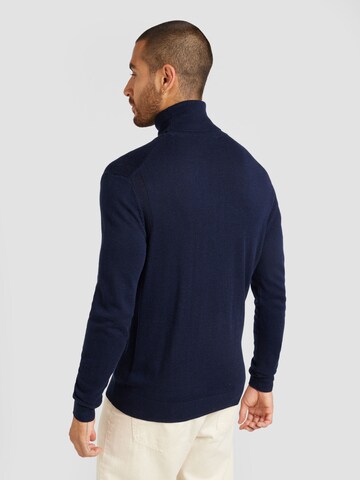 GUESS Trui 'Ebenezer' in Blauw