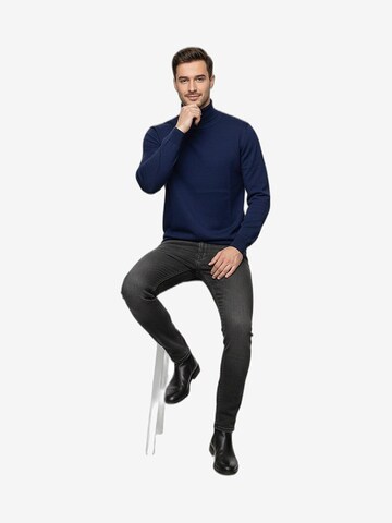 ICEBERG - Jersey en azul: frente