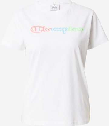 Champion Authentic Athletic Apparel Shirt in White: front