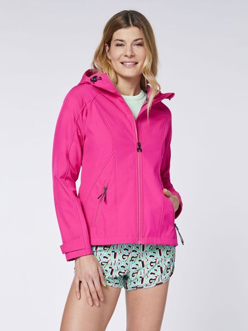 CHIEMSEE Outdoorjacke in Pink: predná strana