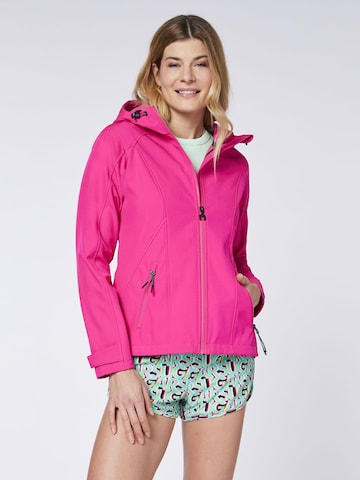 CHIEMSEE Performance Jacket in Pink: front
