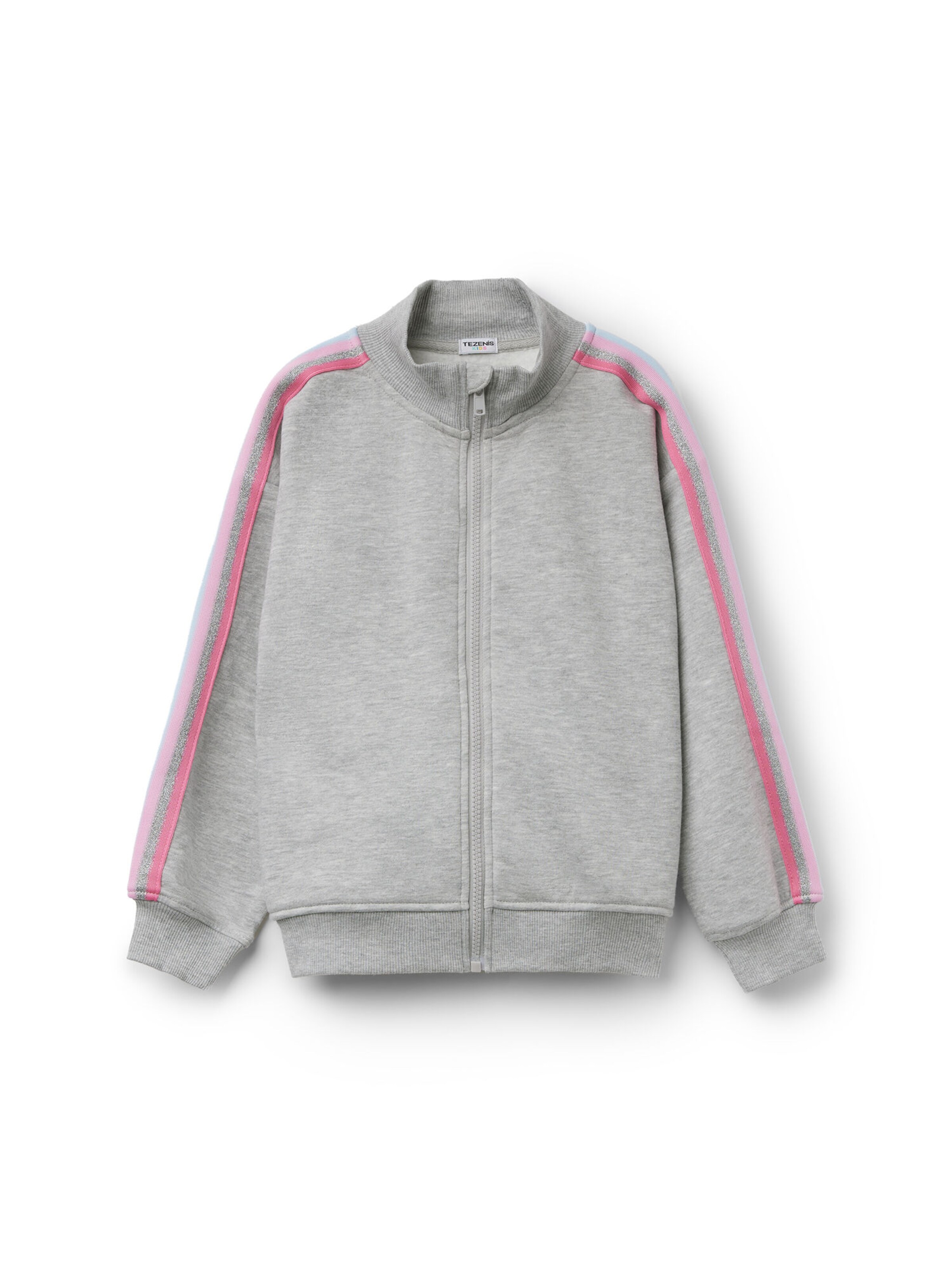 Tezenis Zip-Up Hoodie in Grey: front