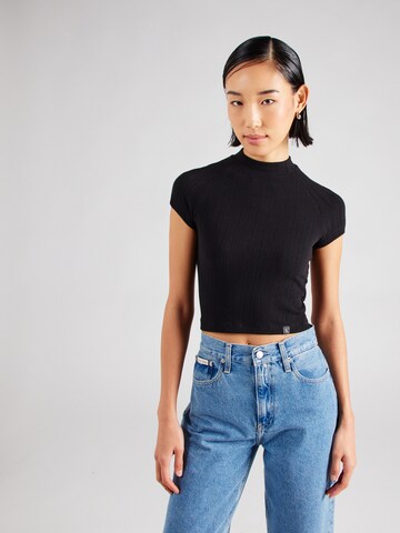 Calvin Klein Jeans Tričko - Čierna: predná strana
