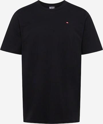 DIESEL Shirt 'Microdiv' in Black: front