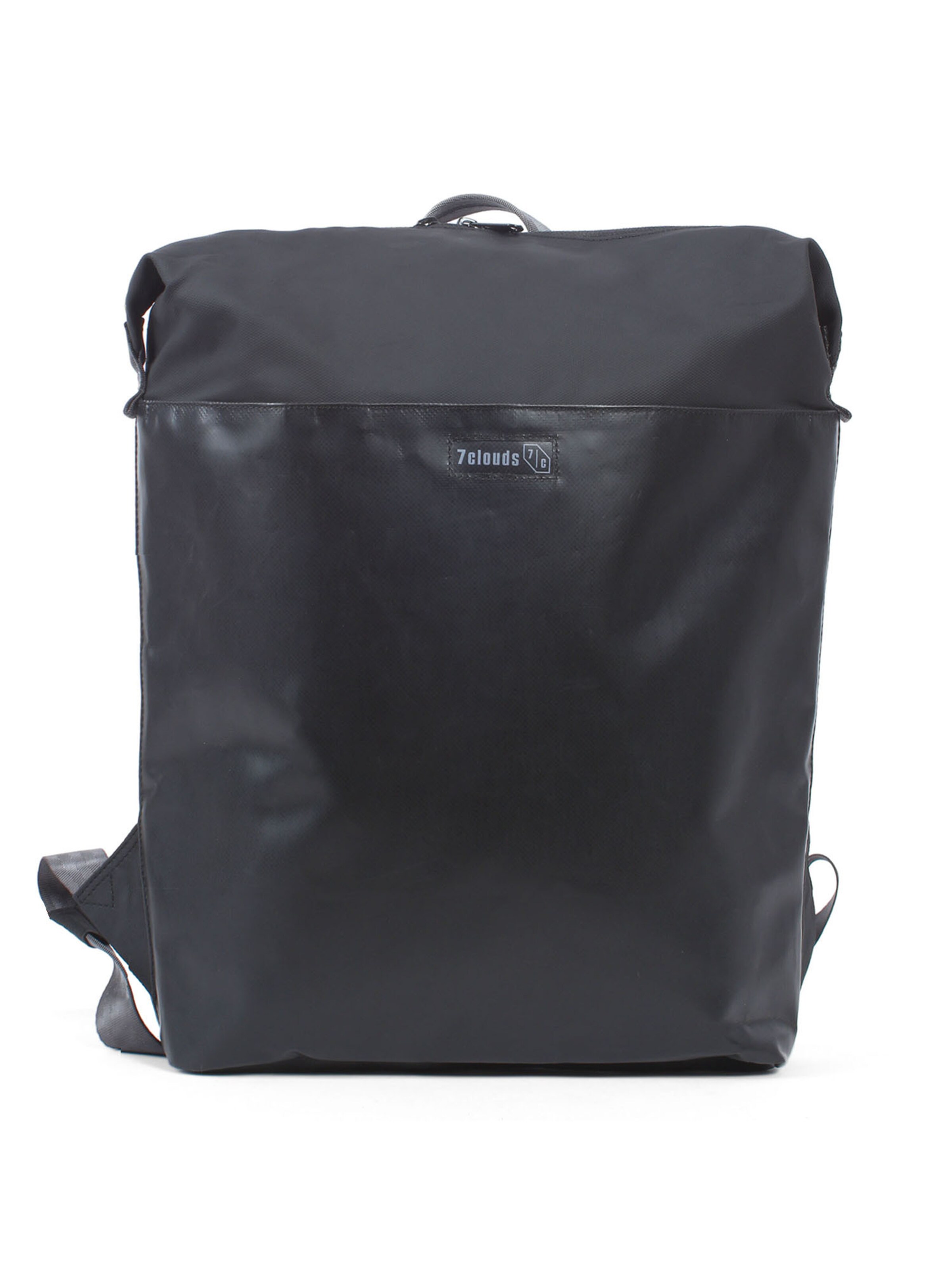 7clouds Rucksack 'Wenuv 7.1' in Schwarz: Vorderseite