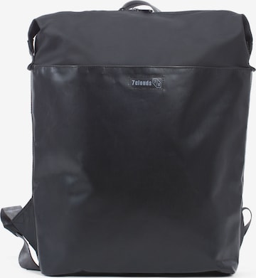 7clouds Rucksack 'Wenuv 7.1' in Schwarz: Vorderseite