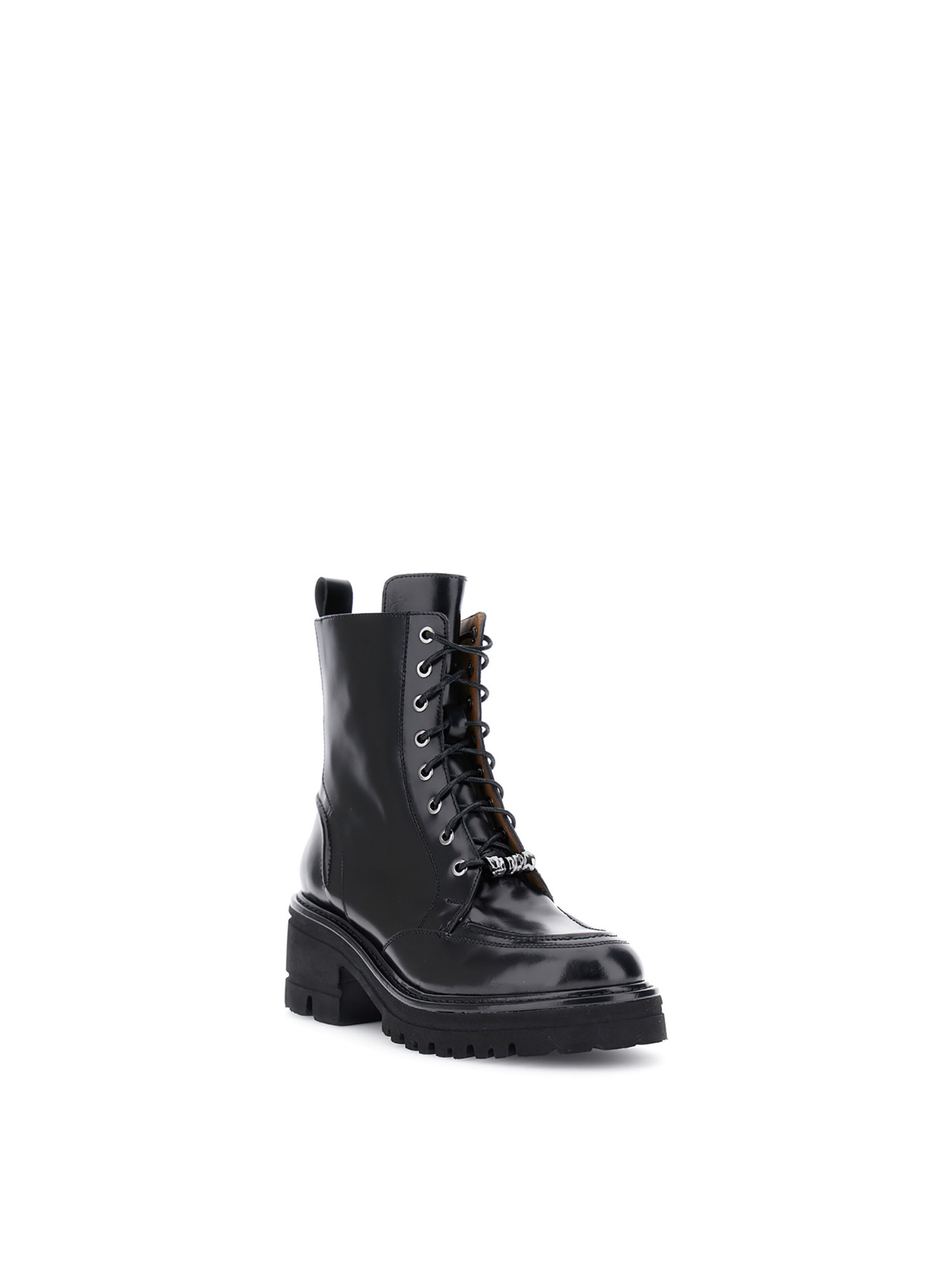 Stivaletto stringato di CAFè NOIR in nero