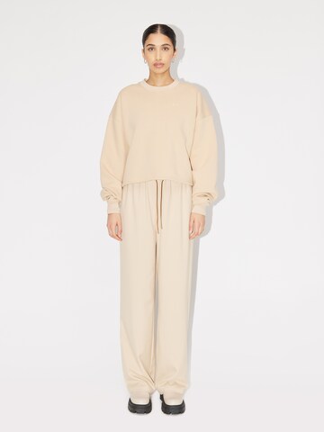 Sweat-shirt 'Rosa' LeGer by Lena Gercke en beige