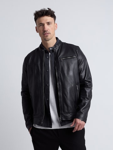 Veste mi-saison JCC en noir : devant