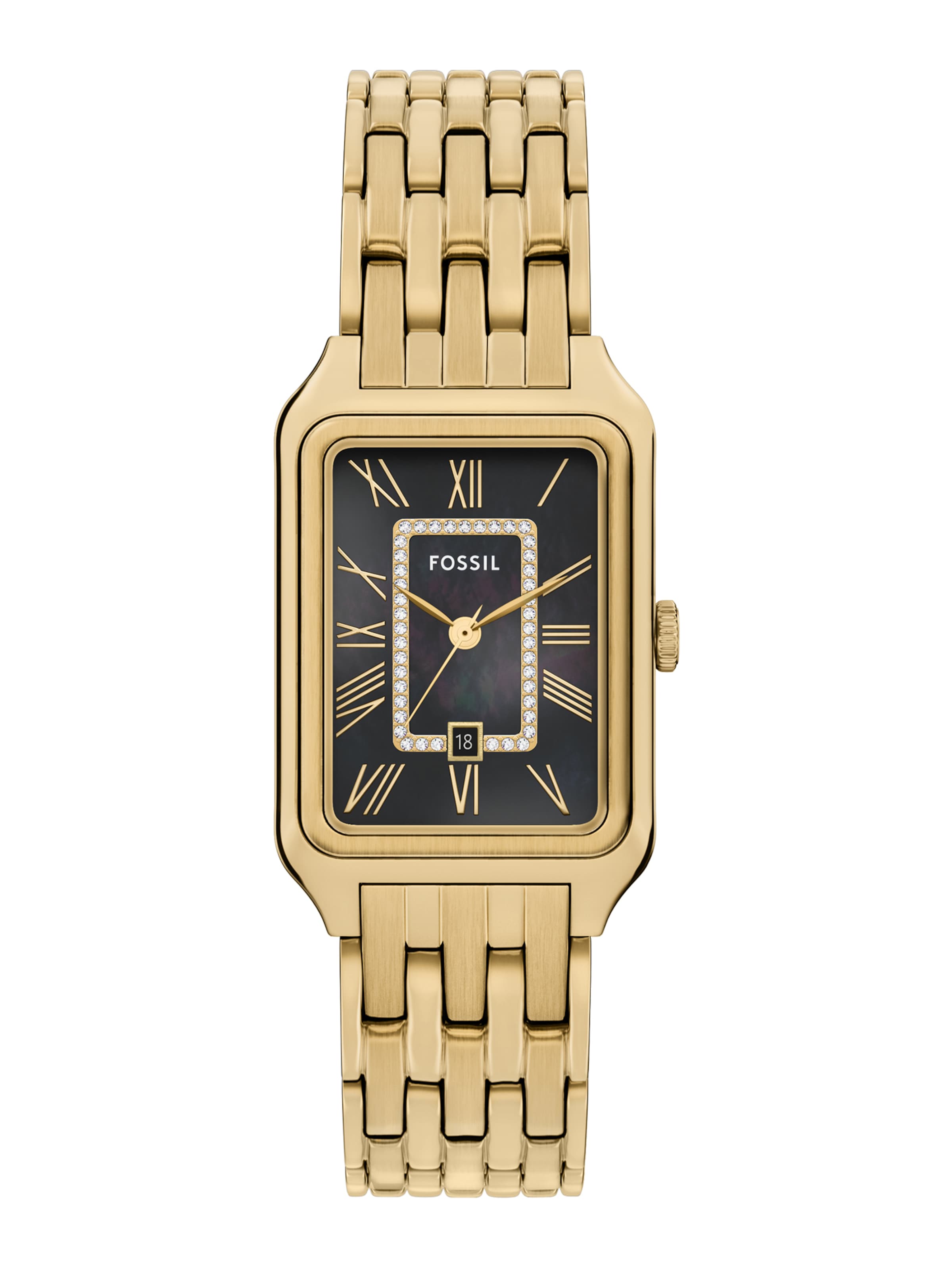 FOSSIL Analógové hodinky 'RAQUEL' - Zlatá: predná strana