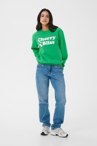 Sweat-shirt 'KAJamie' Kaffe en vert