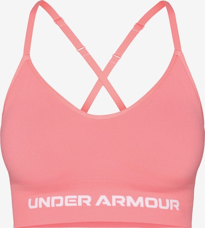 XS dydžio Sportinė liemenėlė 'Vanish' iš UNDER ARMOUR, spalva – rožinė / balta, Prekių apžvalga