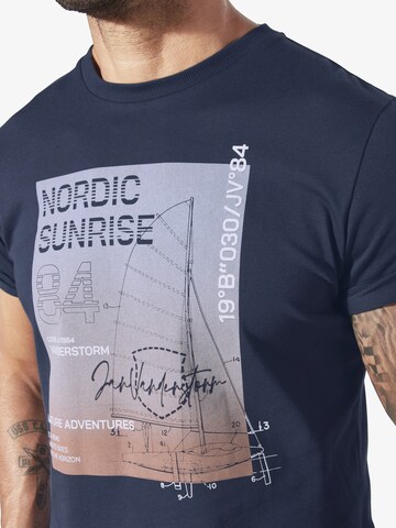 T-Shirt 'Arnoheld' Jan Vanderstorm en bleu