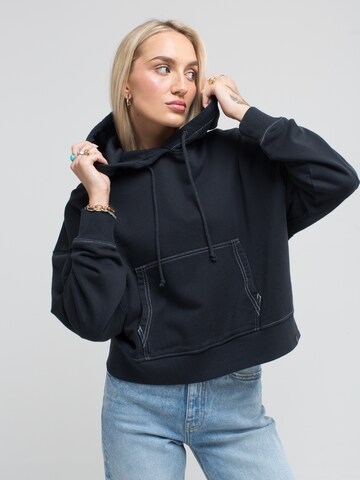 BIG STAR Sweatshirt 'Teofila' in Schwarz: predná strana