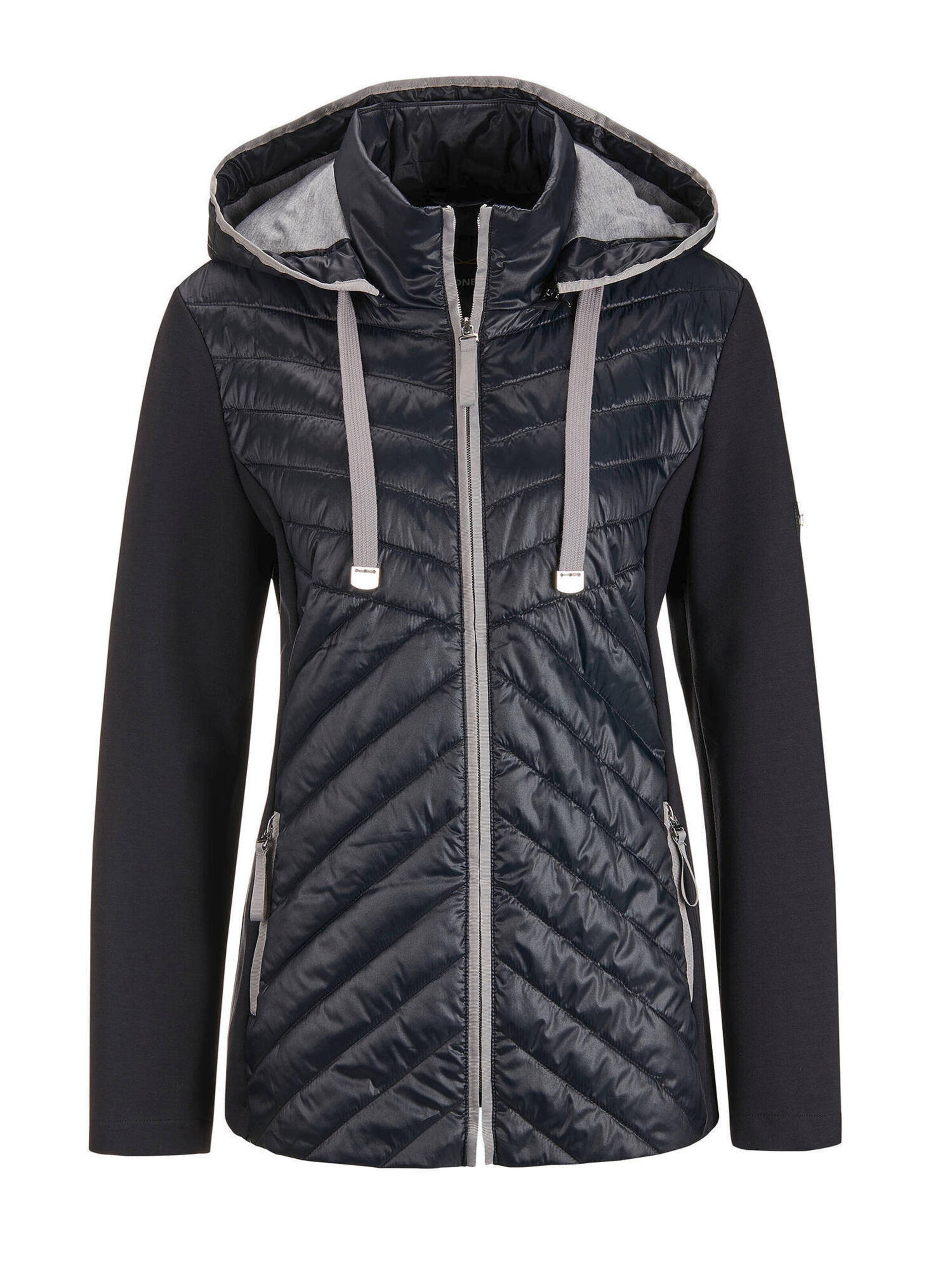 Goldner Tussenjas in Zwart: voorkant