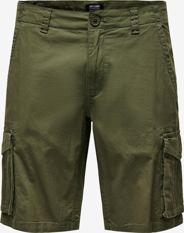 Only & Sons Regular Shorts 'Mike' in Grün: predná strana