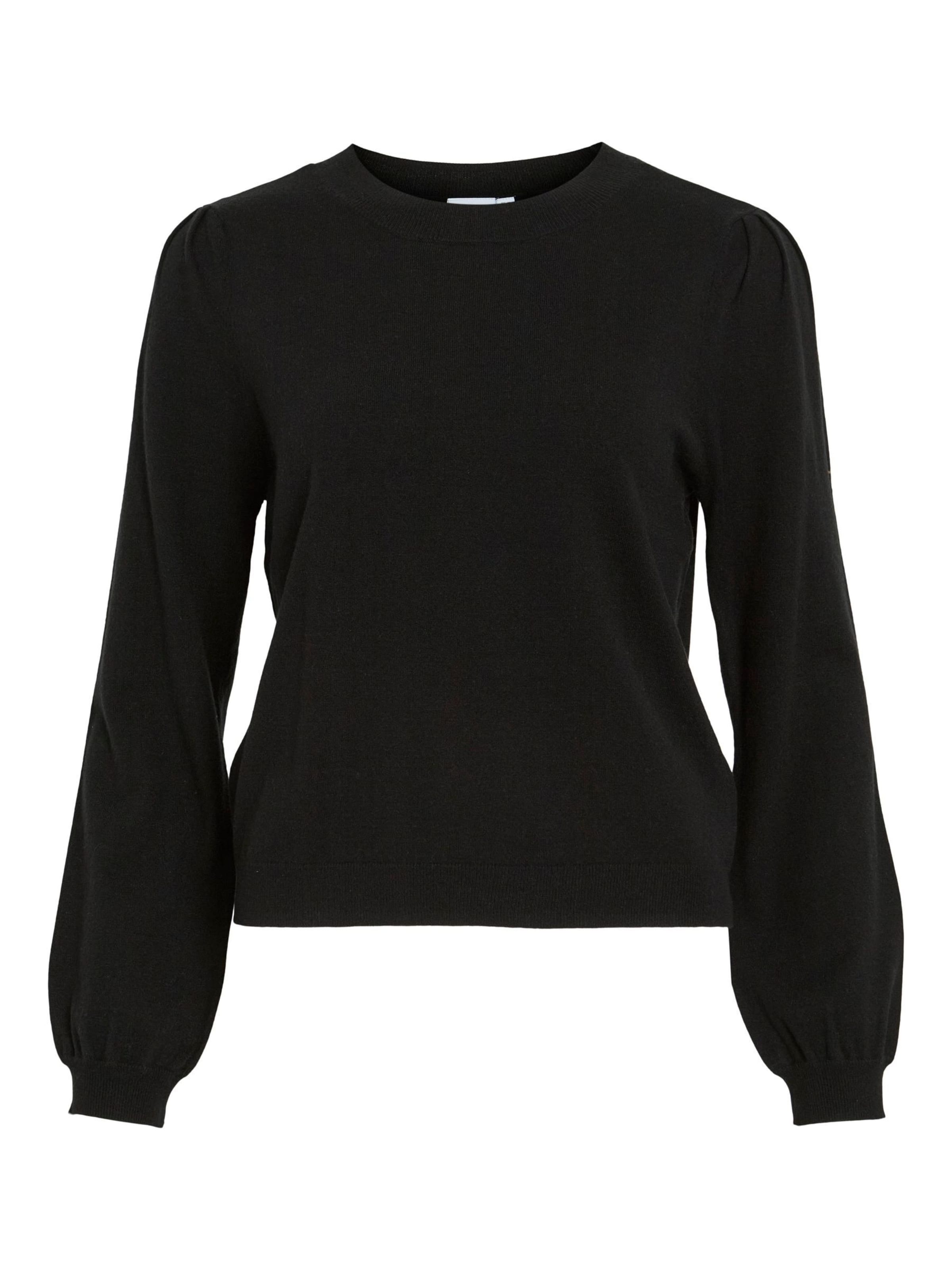 VILA Pullover 'ELLA ' i sort: forside