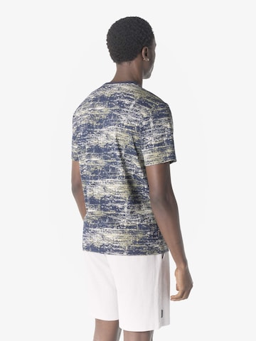 KOROSHI T-shirt i blå