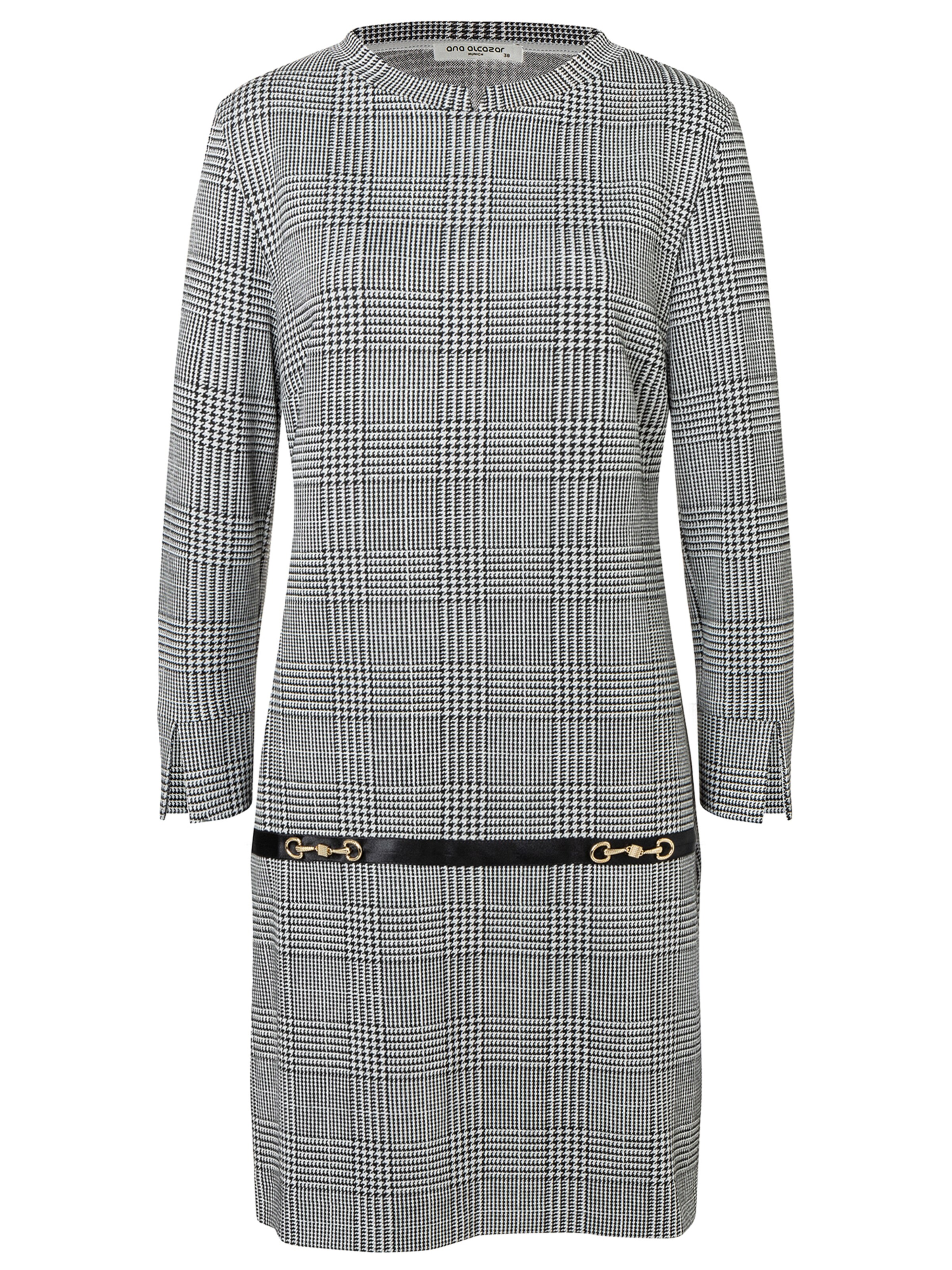 Ana Alcazar Kleid 'Shawa' in Schwarz: Vorderseite