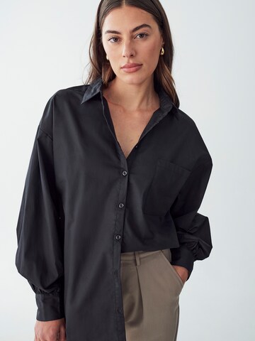 Willa Blouse 'CARTER' in Zwart