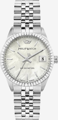 Philip Watch Uhr in Silber: Vorderseite