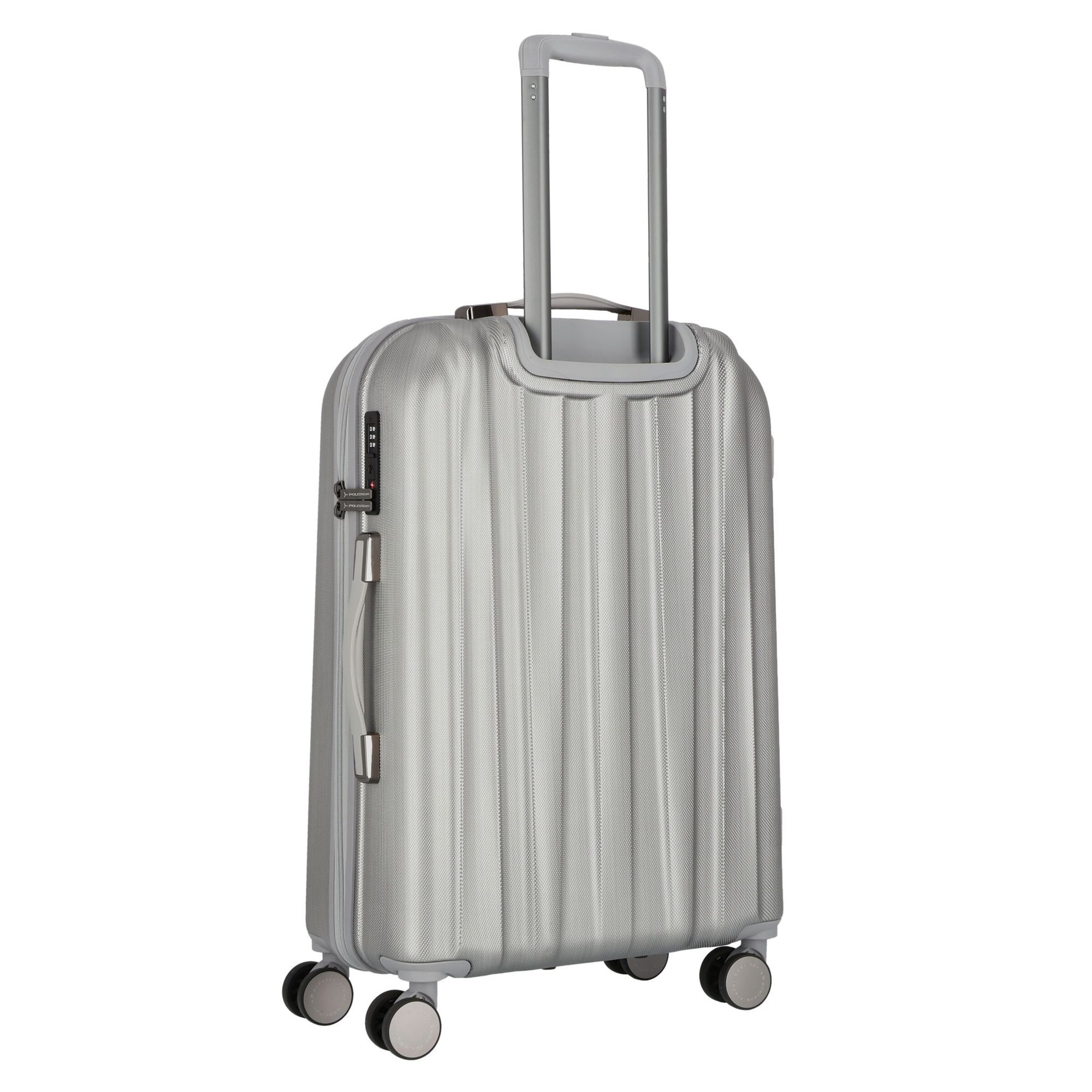 Polestream (STRZ) Suitcase Set in Silver