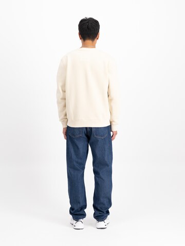 Felpa di ALPHA INDUSTRIES in beige