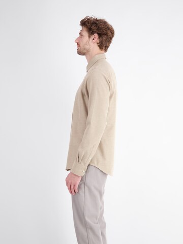LERROS Regular fit Button Up Shirt in Beige