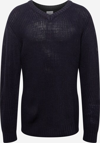 Redefined Rebel Sweater 'Henry' in Blue: front