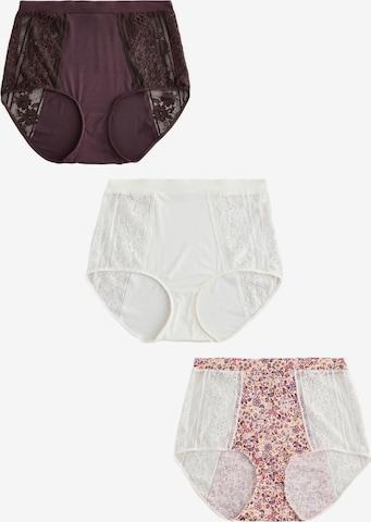 smėlio Next Kelnaitės paaukštintu liemeniu: priekis