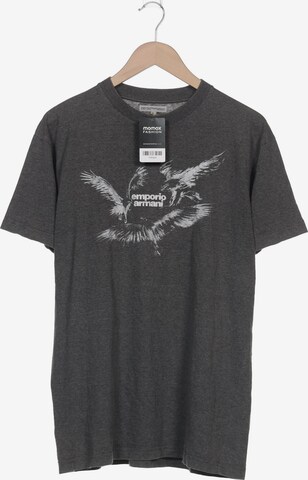 Emporio Armani T-Shirt L in Grau: predná strana