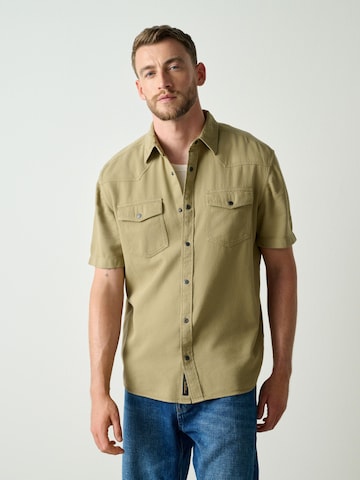 Regular fit Camicia di Next in beige: frontale