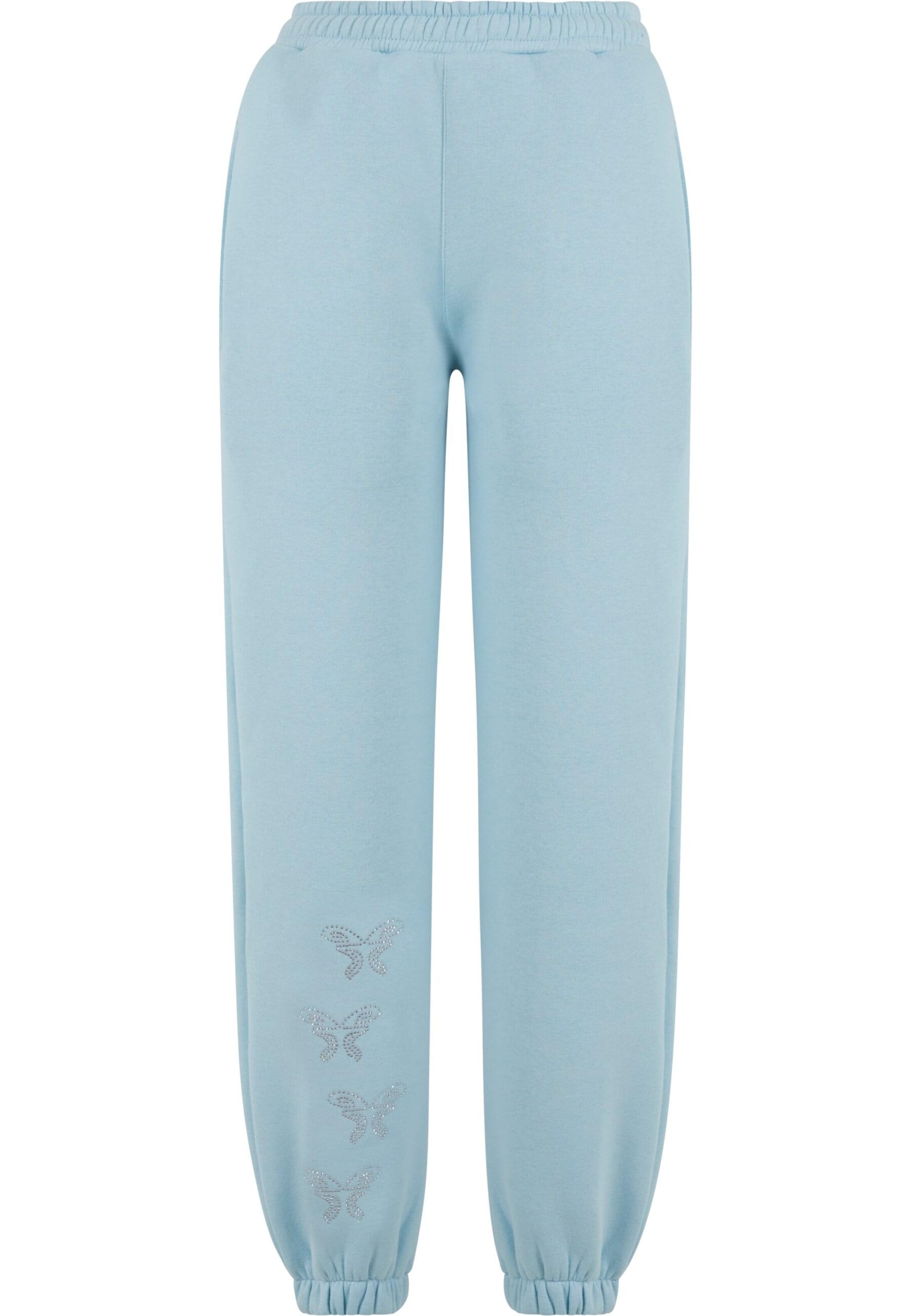 FeliciousLoosefit Hlače - plava boja: prednji dio