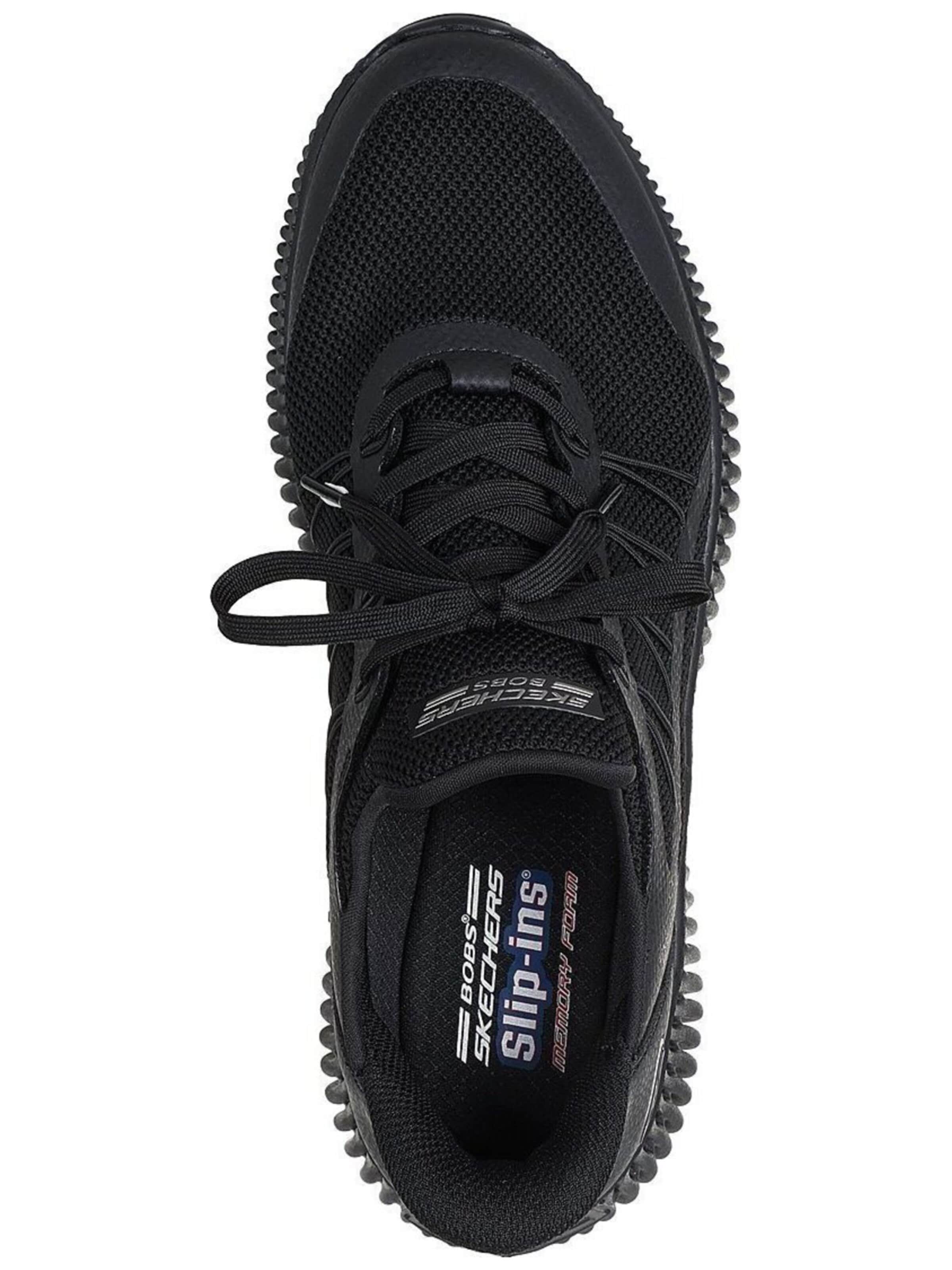 SKECHERS Sports shoe 'Skechers Bobs Geo Lite-fixed Edge' in Black