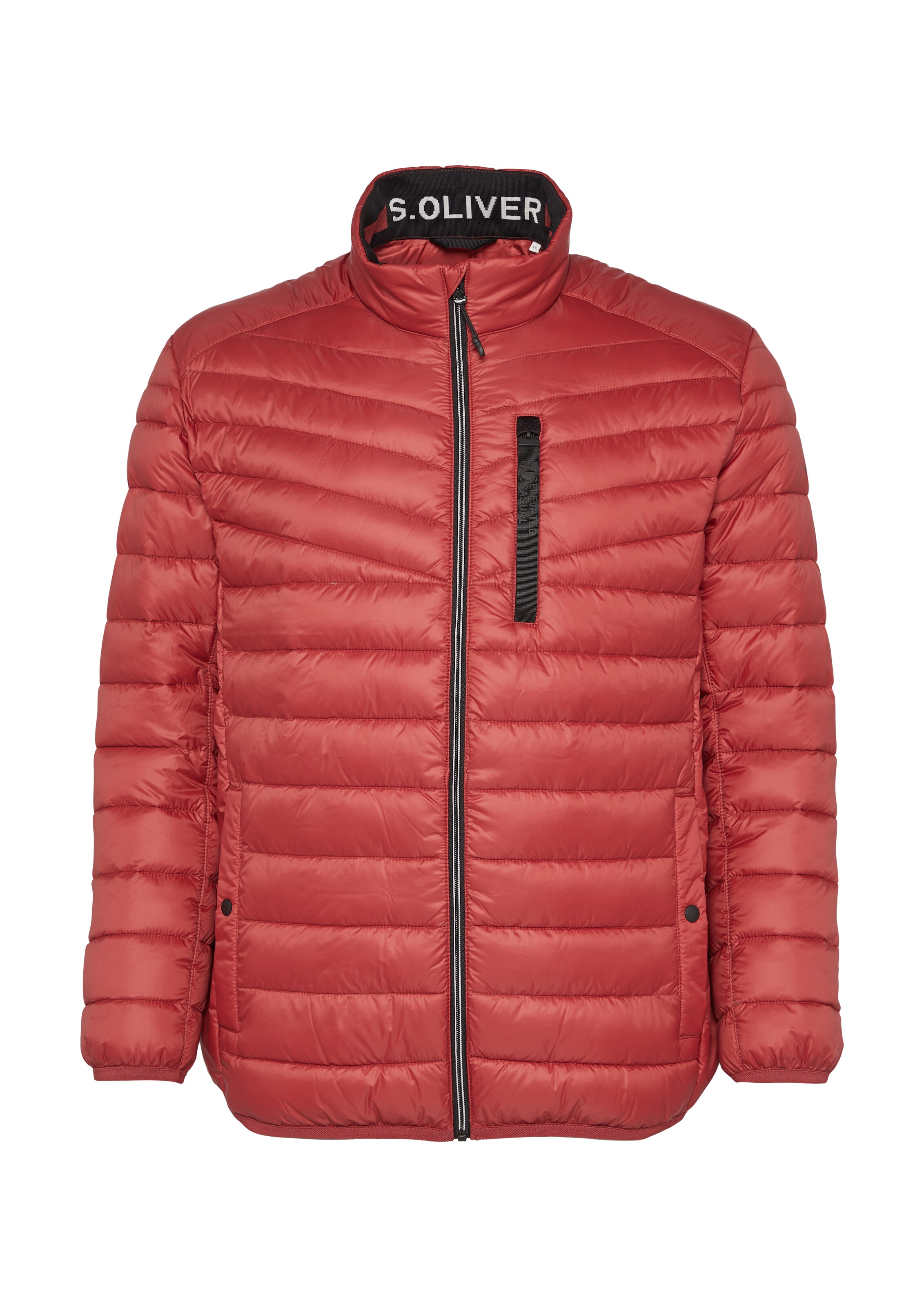 s.Oliver Men Big Sizes Jacke in Rot: Vorderseite