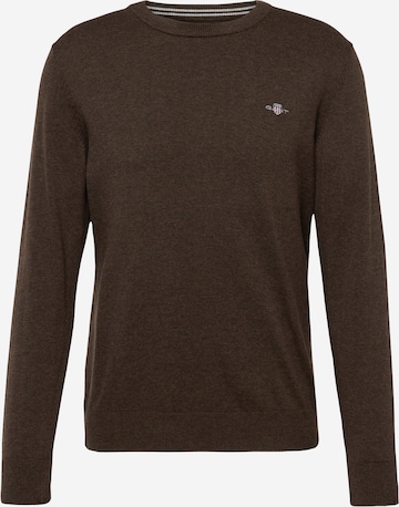 Pull-over GANT en marron : devant