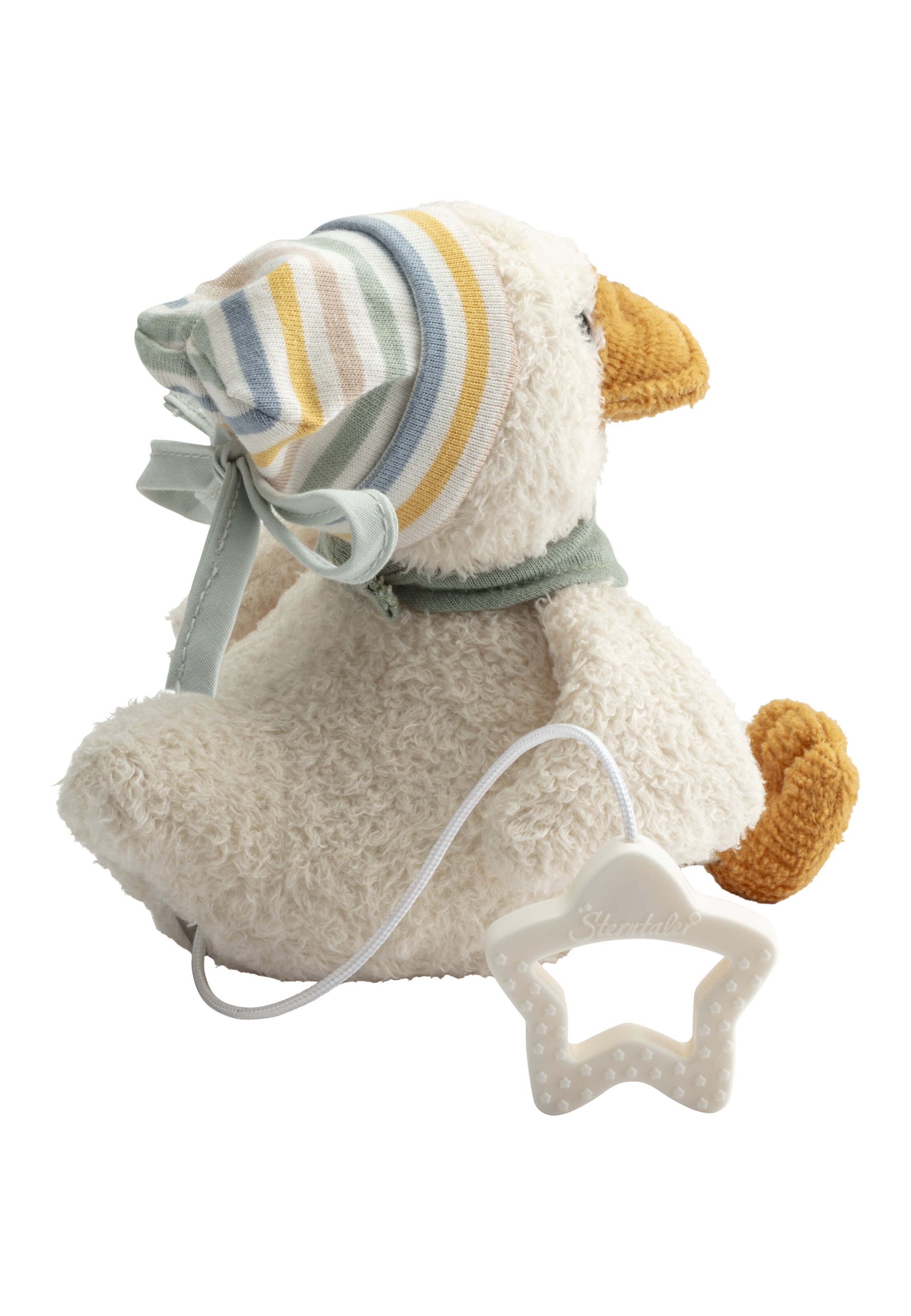 STERNTALER Stuffed animals 'Edda' in White