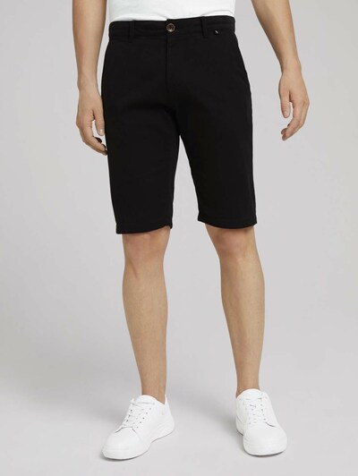 TOM TAILOR Chino kalhoty - černá, Model/ka