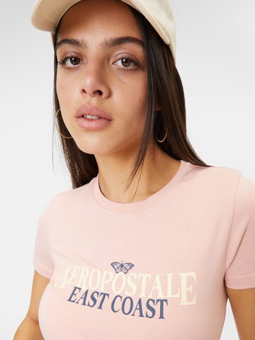 AÉROPOSTALE Shirt in Pink