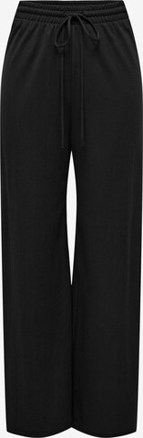 Pantalon 'Jany' ONLY en noir : devant