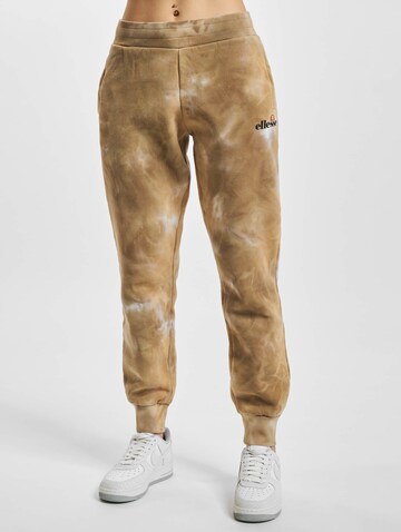 ELLESSE Tapered Pants 'Hallouli' in Beige