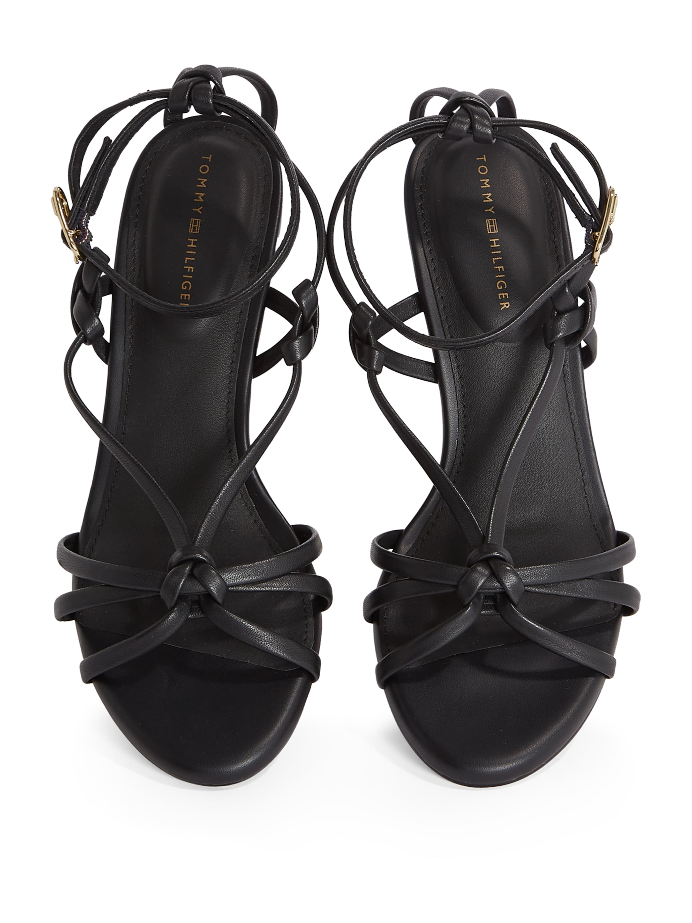 Sandales à lanières TOMMY HILFIGER en noir