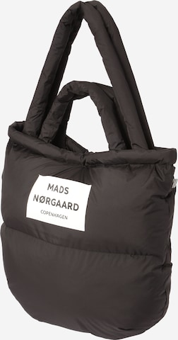 MADS NORGAARD COPENHAGEN Nakupovalna torba | črna barva