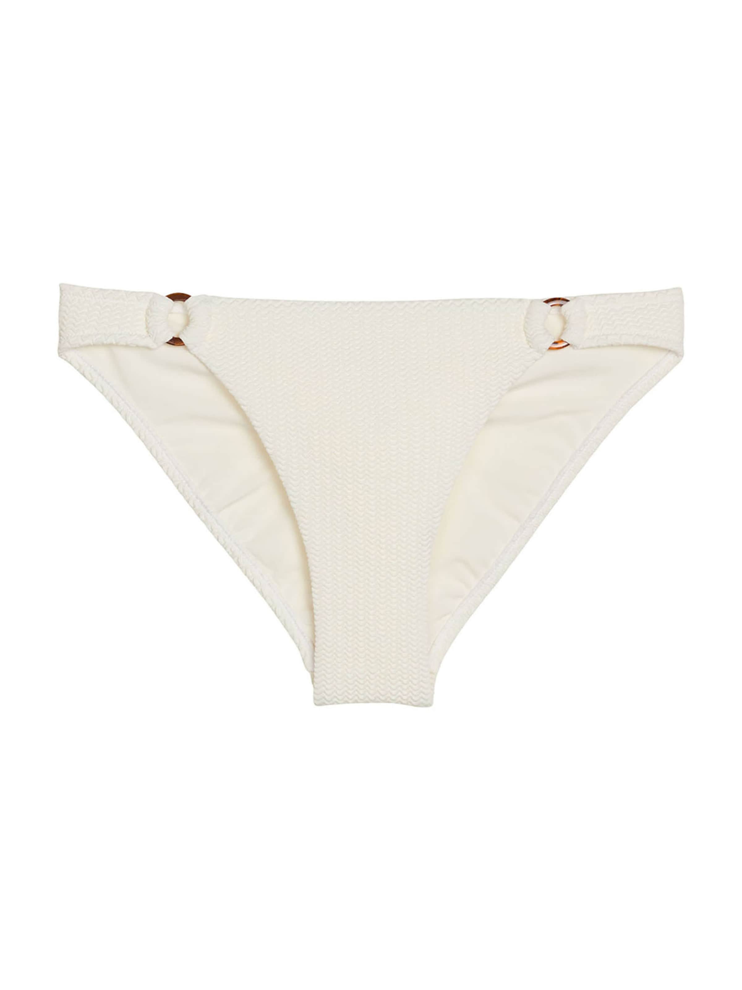 Marc O'Polo Bikini Bottoms ' Firecracker Floral ' in White: front