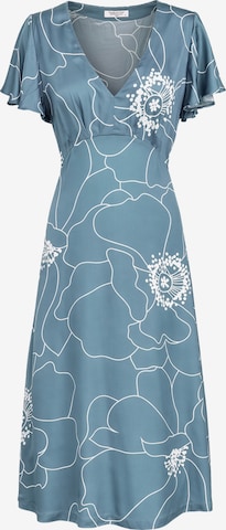 Haris Cotton Jurk 'Haris Cotton' in Blauw: voorkant